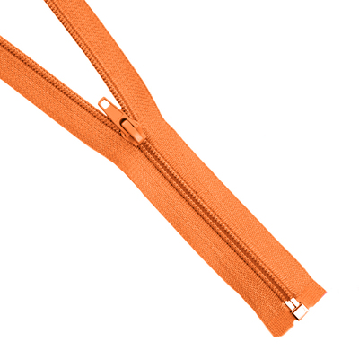 Молния Т5 разъемн. спираль 40 см №157 оранжевый в интернет-магазине Швейпрофи.рф