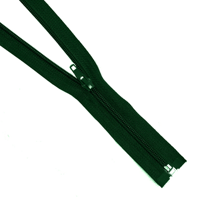 Молния Т5 разъемн. спираль 65 см №258 зеленый в интернет-магазине Швейпрофи.рф