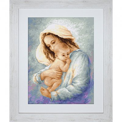 Набор для вышивания Luca-S В521 «Мать и дитя» 39,5*28,5 см