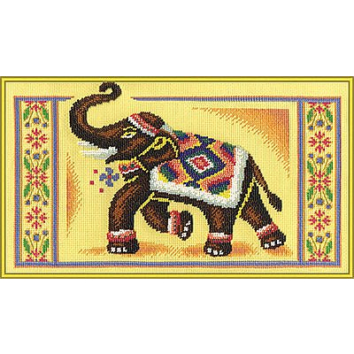Набор для вышивания Panna Ж-0915 «Индийский слон» 34*21 см в интернет-магазине Швейпрофи.рф