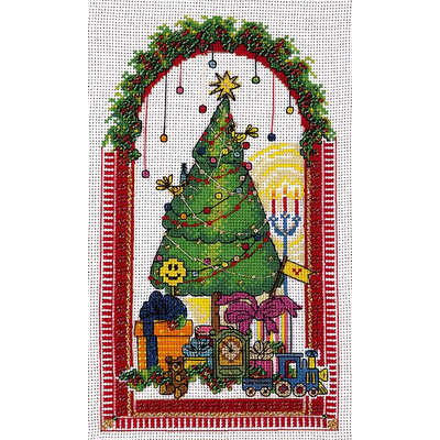 Набор для вышивания Panna ПР-1614 «Новогоднее счастье» 14*22 см в интернет-магазине Швейпрофи.рф