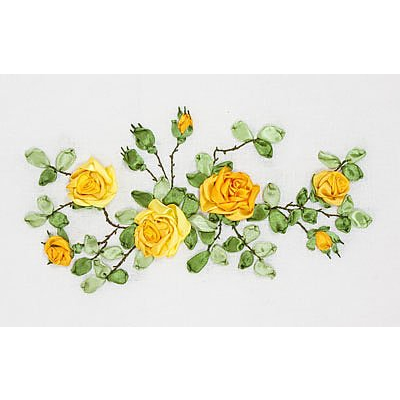 Набор для вышивания Panna Ц-1089 «Желтые розы» 33,5*20 см в интернет-магазине Швейпрофи.рф