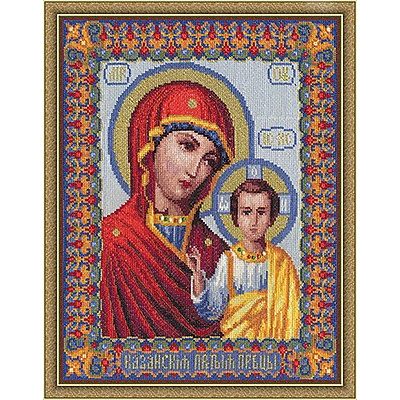 Набор для вышивания Panna ЦМ-0809 «Казанская икона Богородицы» 23*28 см в интернет-магазине Швейпрофи.рф