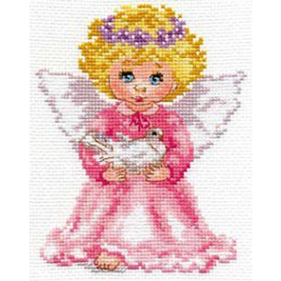 Набор для вышивания Алиса 0-065 «Ангелочек» 12*14 см в интернет-магазине Швейпрофи.рф